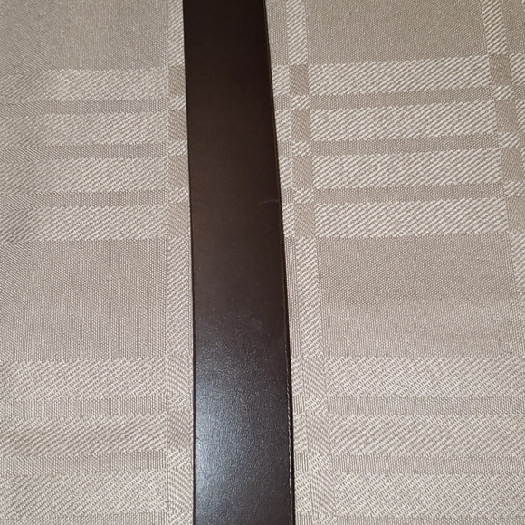 Small Brown Leather belt with silver buckle 💥 - Picture 2 of 5